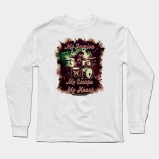 My Passion, My Escape, My Heart Long Sleeve T-Shirt